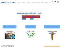 Tablet Screenshot of anpcoalition.org
